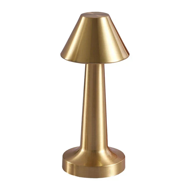 Retro Metal Touch Table Lamp for Bar Coffee Restaurant Light Desk LED Night Bedroom Decor