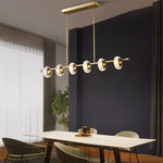 Crystal Lustre LED Chandelier for Home Decor - Luxury Round Ceiling Lamp