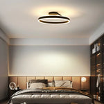 Scandinavia Ring Ceiling Chandelier Dimmable Pendant Light for Living Room