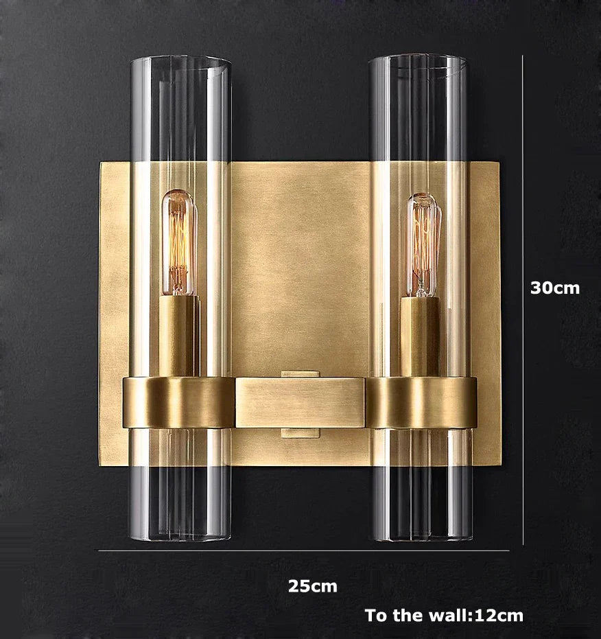 2-Layer Chandelier Lighting - Vintage Gold Silver Black Hanging Lamps