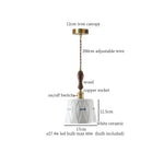 Ceramic LED Hanging Pendant Light - Modern Nordic Design for Home Decor