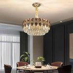 Crystal Chandelier: Modern Luxury for Living Room, Bedroom, Dining Room