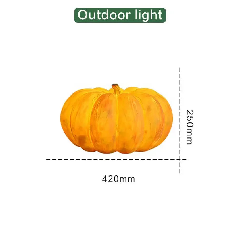 Pumpkin Table Lamp | Rechargeable & Portable | Modern Style, Bedroom Study Atmosphere