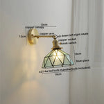 Ceramic LED Wall Light with Pull Chain Switch for Bedroom Bathroom Living Room