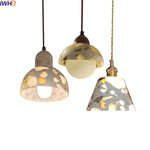 Terrazzo Wood LED Pendant Light for Stylish Home Decor