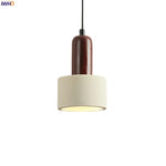Cement Cylinder LED Pendant Lamp | Modern Home Interior Lighting for Living Room & Kitchen