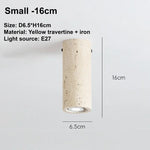 Travertine Stone Ceiling DownLight with E27 Spot Light Bulb