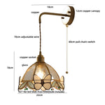 Butterfly Glass LED Wall Lights - Modern Nordic Style Bedside Lamp