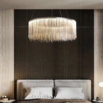 Tassel Chandelier: Postmodern Creative Lighting for Living Room, Dining Room, Bedroom, and Clothing Store