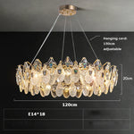 Peacock LED Chandelier Lighting for Living Room