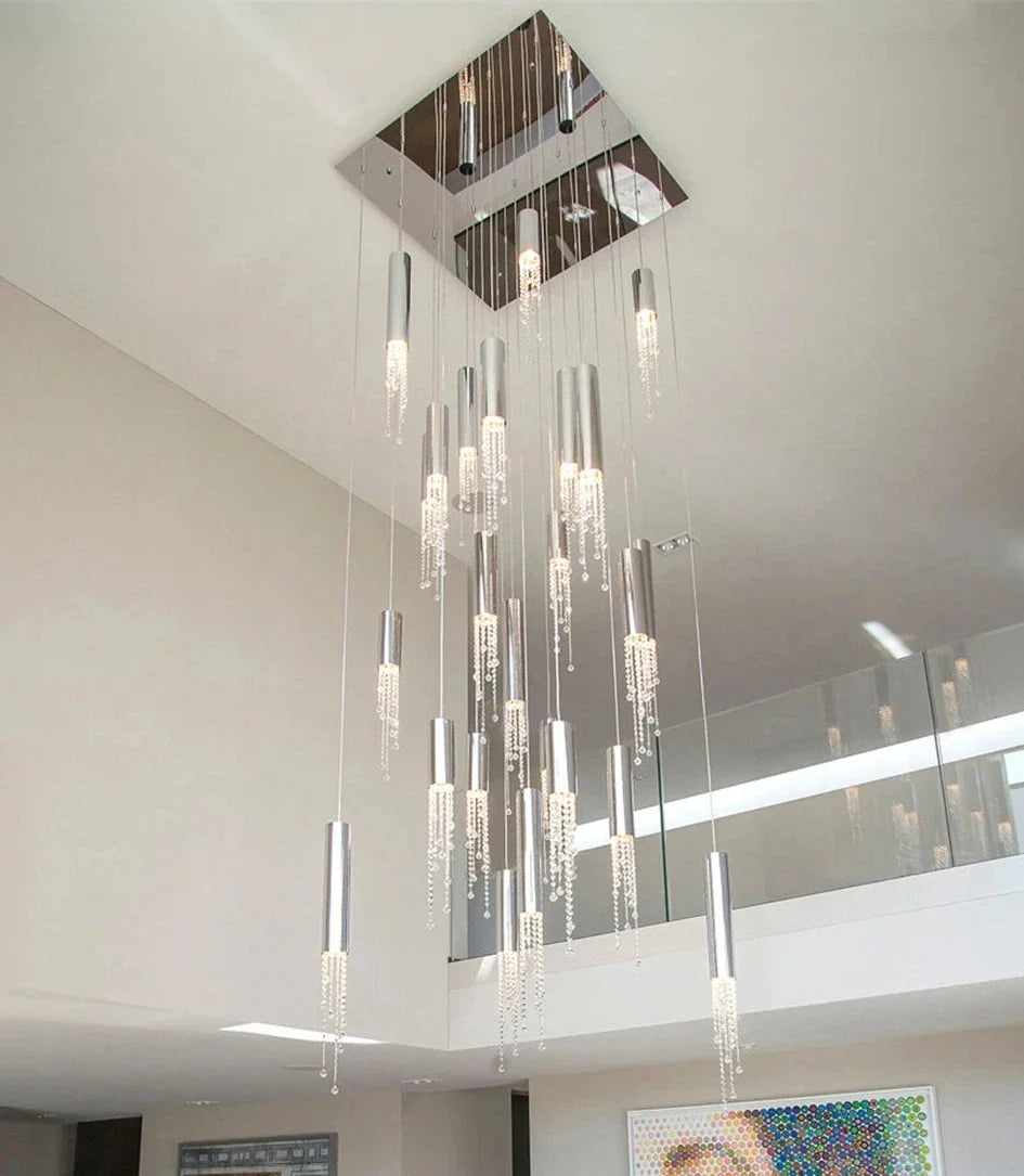 Canali Modern Crystal Pendant Chandelier