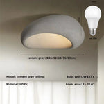 Nordic Wabi Sabi Ceiling Chandelier LED Lights by Afralia™