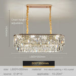 Crystal LED Chandelier for Living Room, Dining & Bedroom - High-end Luxury Lighting