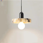LED Pendant Lights Bulgari Stone Adjustable Steel Hang Lamp Lighting