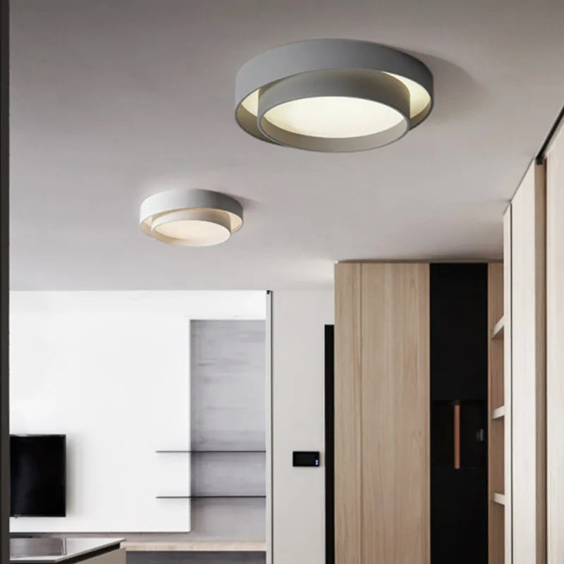 Nordic Round Ceiling Lamp for Living Room, Bedroom, Dining Room Decor