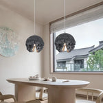Minimalist Resin Pendant Light - Modern Nordic Design Chandelier for Restaurants and Bars