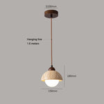 Cave Stone Pendant Light Ceiling Hanging Lamp for Bedroom and Dining Room