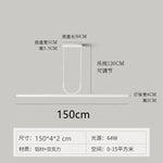 Black LED Ceiling Chandelier for Dining Room Kitchen Island - Modern Hanging Fixture