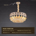 Crystal Chandelier: Modern Luxury for Living Room, Bedroom, Dining Room