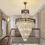 Postmodern Crystal Chandelier for Luxe Spaces