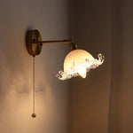 LED Copper Wall Light: Modern Nordic Interior Lamp for Bedroom, Bathroom, and Balcony