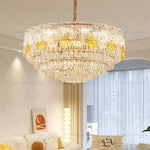 European Crystal Chandelier Light for Luxury Living Room, Dining Room, Hall and Villa