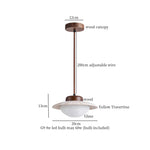 Afralia™ Wabi Sabi LED Pendant Lamps in Yellow Travertine for Bedroom and Living Room