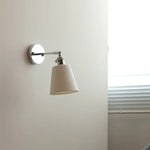 Afralia™ Ceramic LED Wall Light Sconce, Pull Chain Switch, Modern Style
