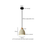 Afralia™ Cement LED Pendant Lights for Bedroom Living Room Kitchen House Decor