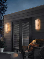 Outdoor Marble LED Wall Sconce - IP65 Waterproof American Design