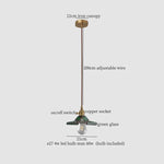 Green Leaf LED Pendant Lamp for Home and Cafe Decor