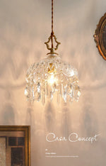 Medieval Crystal Wall Lamp Luxury Glass Ceiling Lights