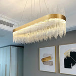 Modern Luxury Glass LED Pendant Light Chandelier