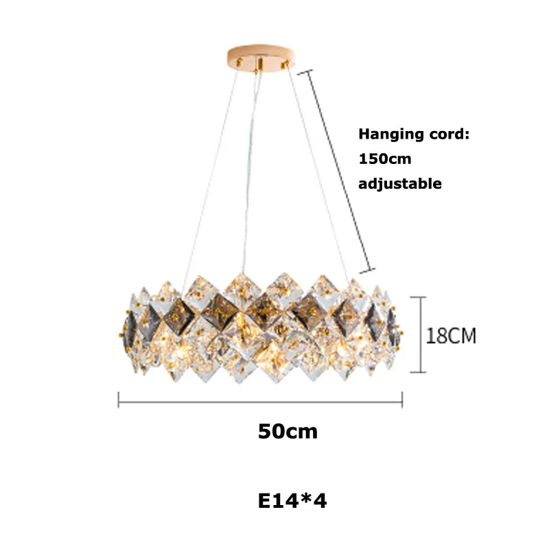 Luxury Crystal Chandelier Lighting for Dinning Room