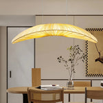Wabi Sabi Fabric Pendant Light for Dining Room and Bar Decor