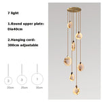 LED Marble Gold Chandelier for Living Room, 2025 Trend Lustre Lighting