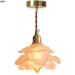 Frosted White Glass LED Pendant Lamp: Nordic Minimalism for Living Room & Cafe