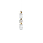 Ballet Pendant Lamp Clear Amber Glass Shade Restaurant Bedroom Lighting