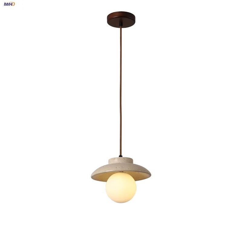 Afralia™ White Glass Ball LED Pendant Light for Kitchen Dining Room Decor