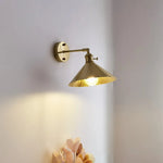 Copper LED Wall Light for Modern Spaces.