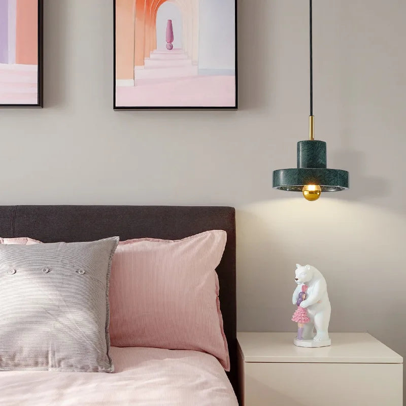 Nordic Marble LED Pendant Lighting for Modern Home Decor