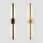 Linear Tube LED Wall Lamp Up Down Light Black Gold Sconce