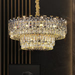 Luxury Crystal Chandelier Modern Simple Dining Room Bedroom Light