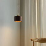 Nordic LED Pendant Lamp Copper Socket Adjustable Hanging Light