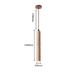 Natural Travertine Modern Pendant Light