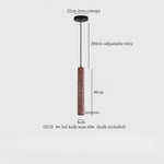 Afralia™ Terrazzo LED Pendant Lamp Industrial Decor Nordic Modern Lighting