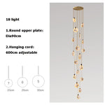 LED Marble Gold Chandelier for Living Room, 2025 Trend Lustre Lighting