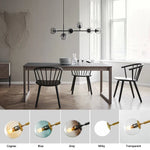 Glass Pendant Chandelier for Kitchen Dining Living Room