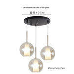 Designer Glass Chandelier Pendant Light for Dining Room Kitchen Loft Home Decor