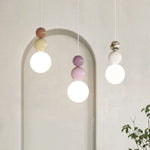 Macaroon LED Pendant Light for Bedroom Living Room Decor